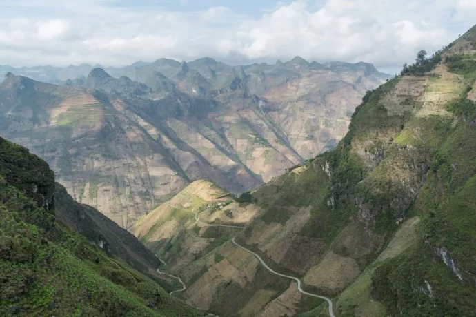 motorbike north Vietnam - Ma Pi Leng