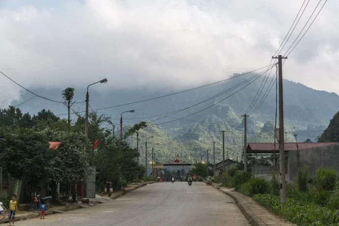 motorcycle north Vietnam - Meo Vac