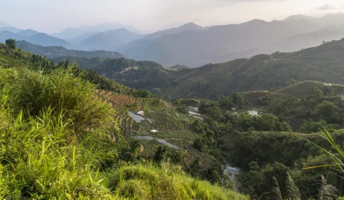northern Vietnam - road between Vinh Quang and Ha Giang