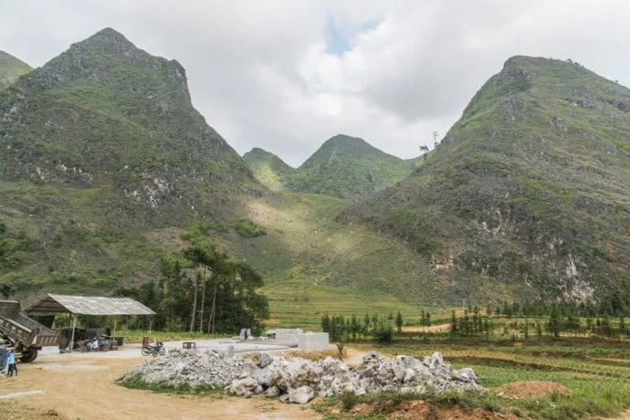 motorcycle north Vietnam - Meo Vac