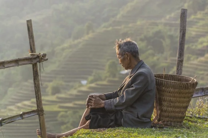 ethnie nord Vietnam - route entre Vinh Quang et Ha Giang