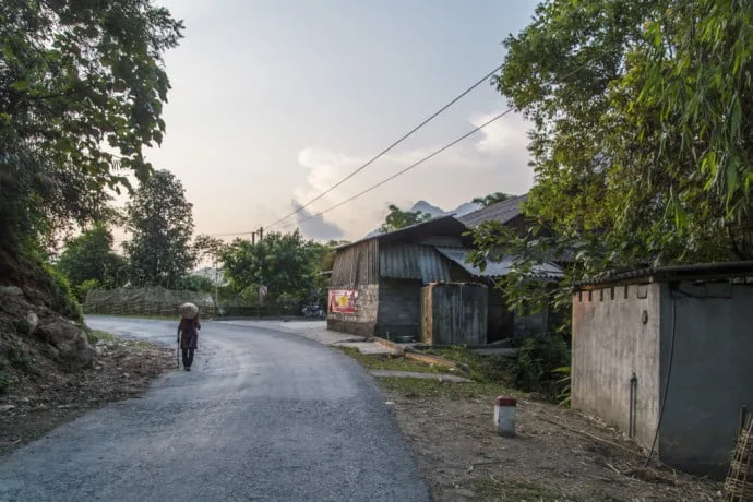 northern Vietnam - road between Vinh Quang and Ha Giang