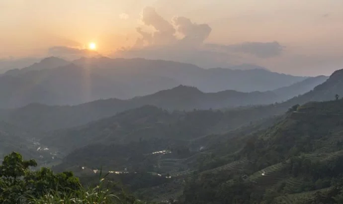 northern Vietnam - road between Vinh Quang and Ha Giang