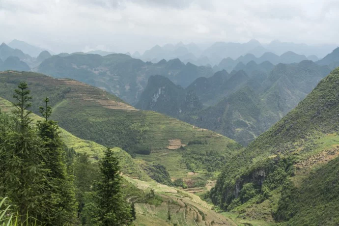 North Vietnam motorbike - Dong Van