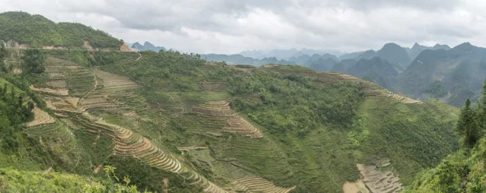 North Vietnam motorbike - Dong Van