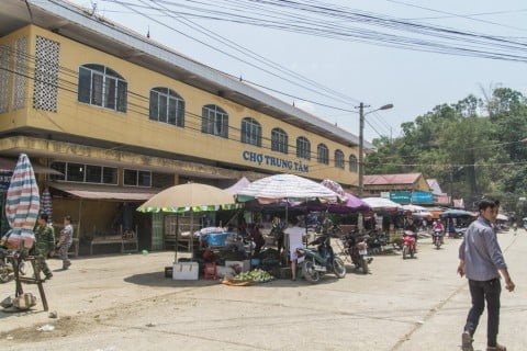 moto nord Vietnam - marché Bao Lac