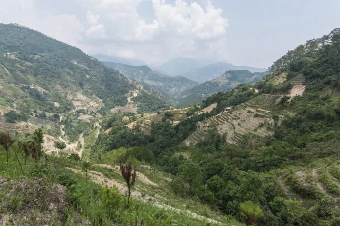 northern Vietnam - road between Vinh Quang and Ha Giang