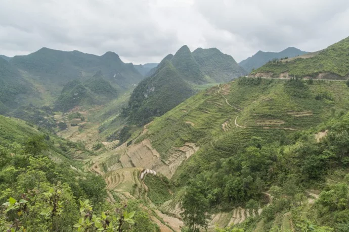 North Vietnam motorbike - Dong Van
