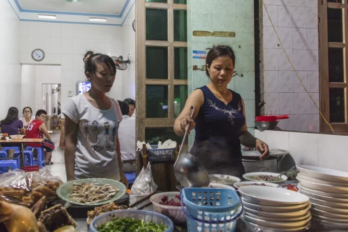 northern Vietnam - Ha Giang restaurant