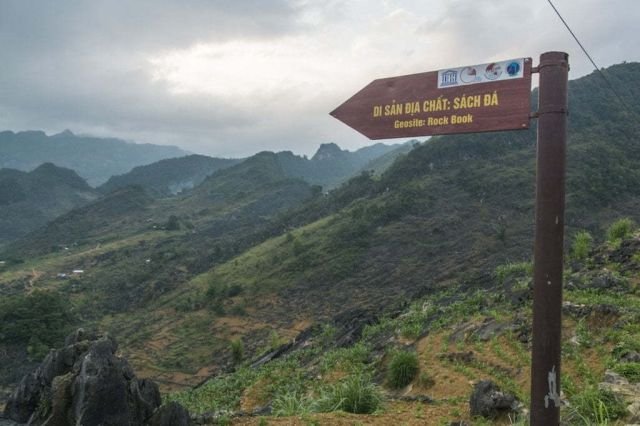 moto nord Vietnam - geoparc karstique de Dong Van