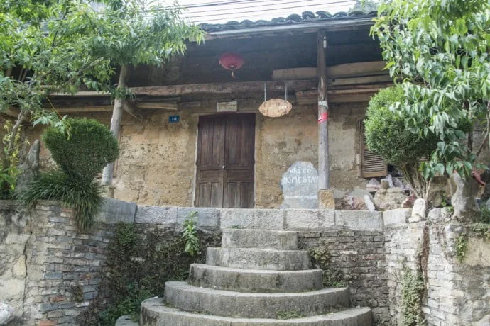 motorbike north Vietnam - homestay Dong Van