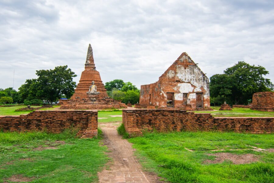 Wat Worachettharam parc historique ayutthaya