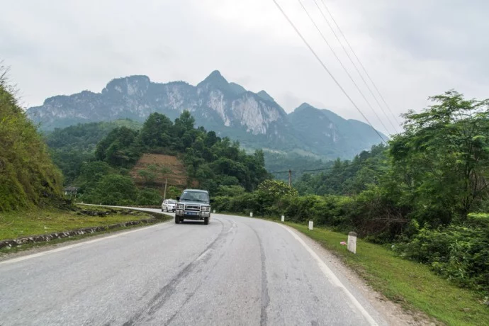 landscape of Cao Bang province