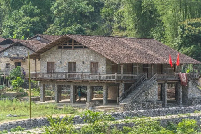 village near Cao Bang - north Vietnam