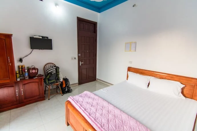 Bac Son hotel room - north Vietnam