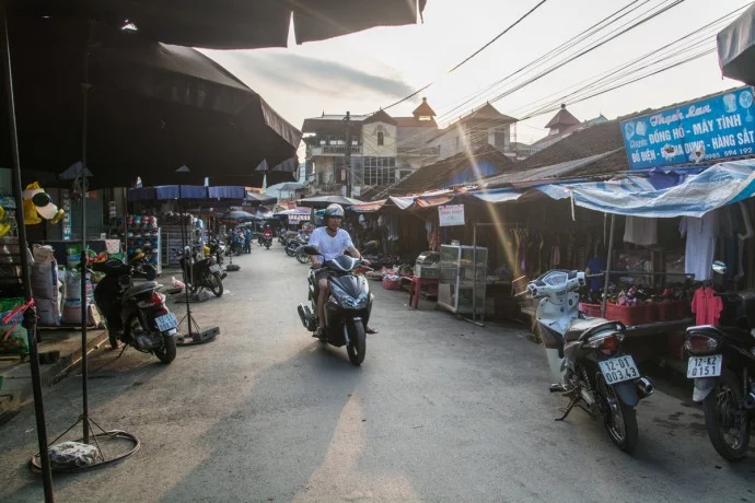 Bac Son market - North Vietnam