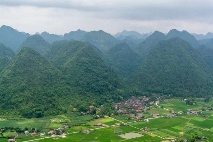 Bac Son viewpoint