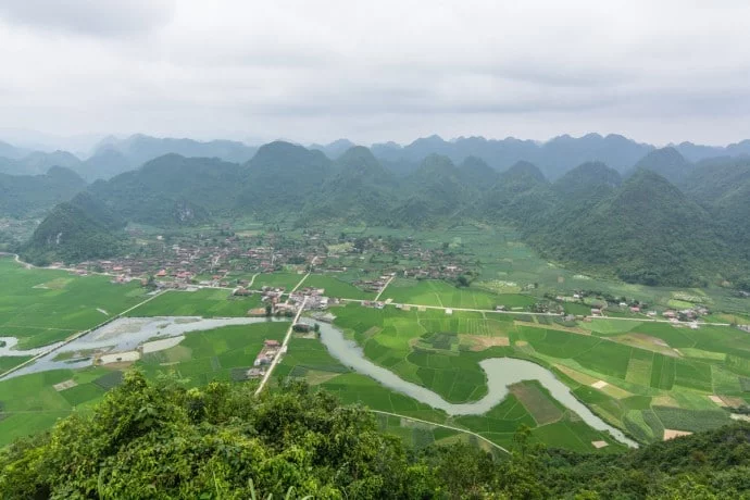 Bac Son viewpoint