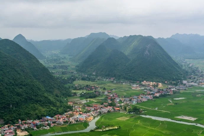 Bac Son viewpoint