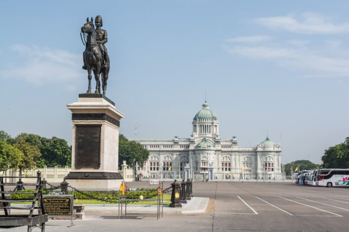 statue equestre Rama V bangkok