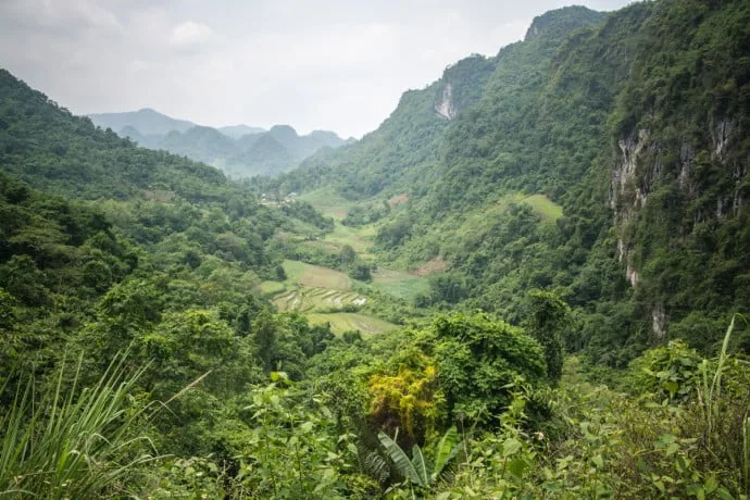 Cao Bang - Bac Son - North Vietnam route