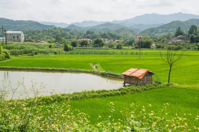 Cao Bang - Bac Son - North Vietnam route