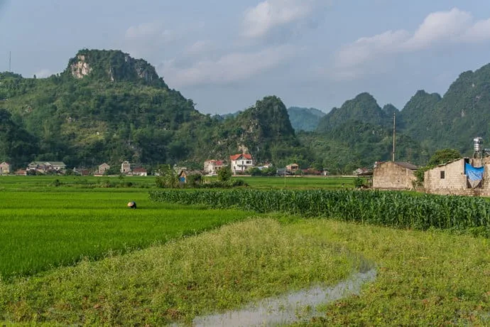 Cao Bang - Bac Son - North Vietnam route