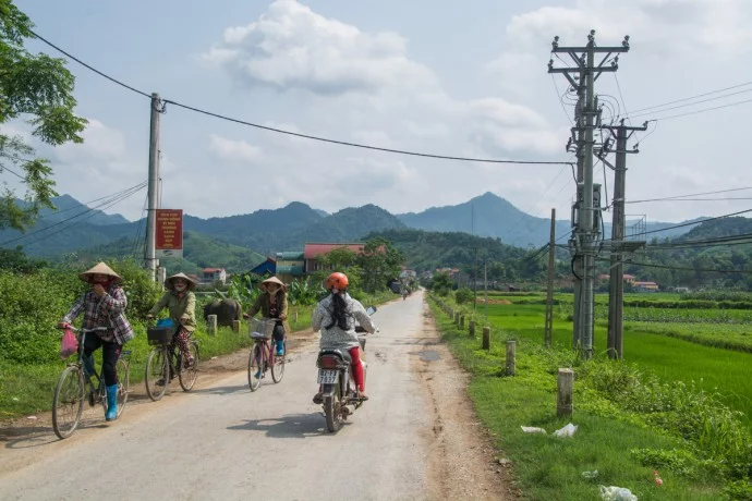 Cao Bang - Bac Son - North Vietnam route
