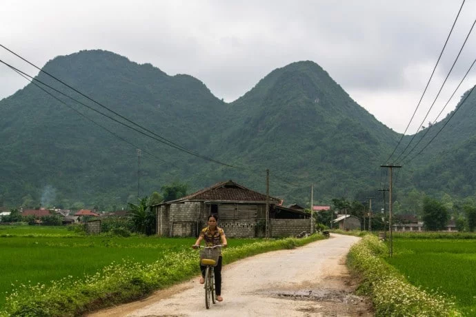 view in Bac Son - Vietnam