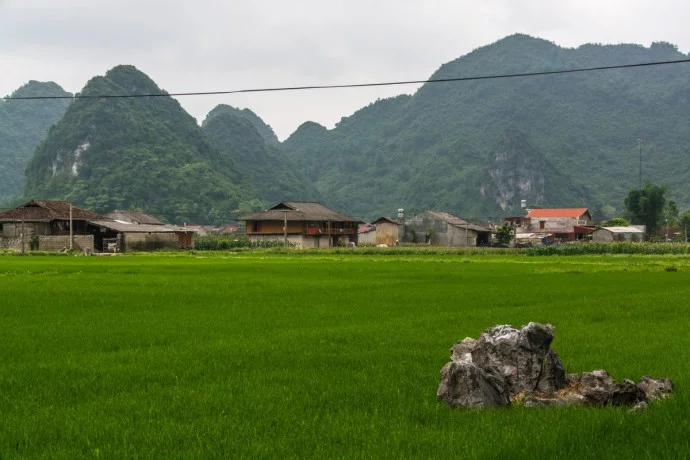 view in Bac Son - Vietnam