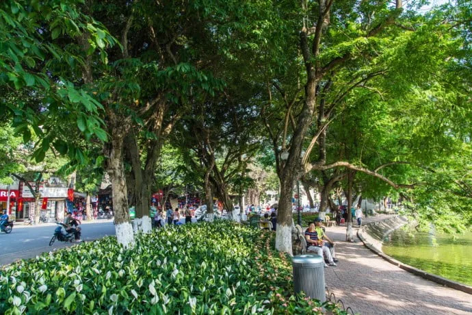 Hoan Kiem Lake Hanoi
