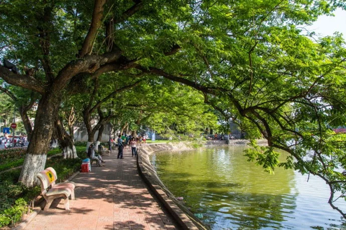 Hoan Kiem Lake Hanoi