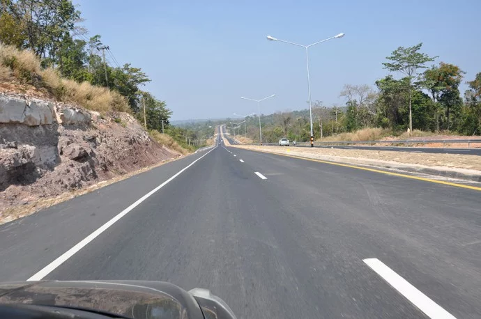 road in thailand
