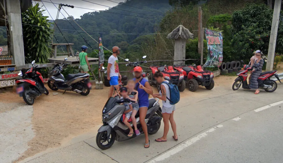 family scooter thailand