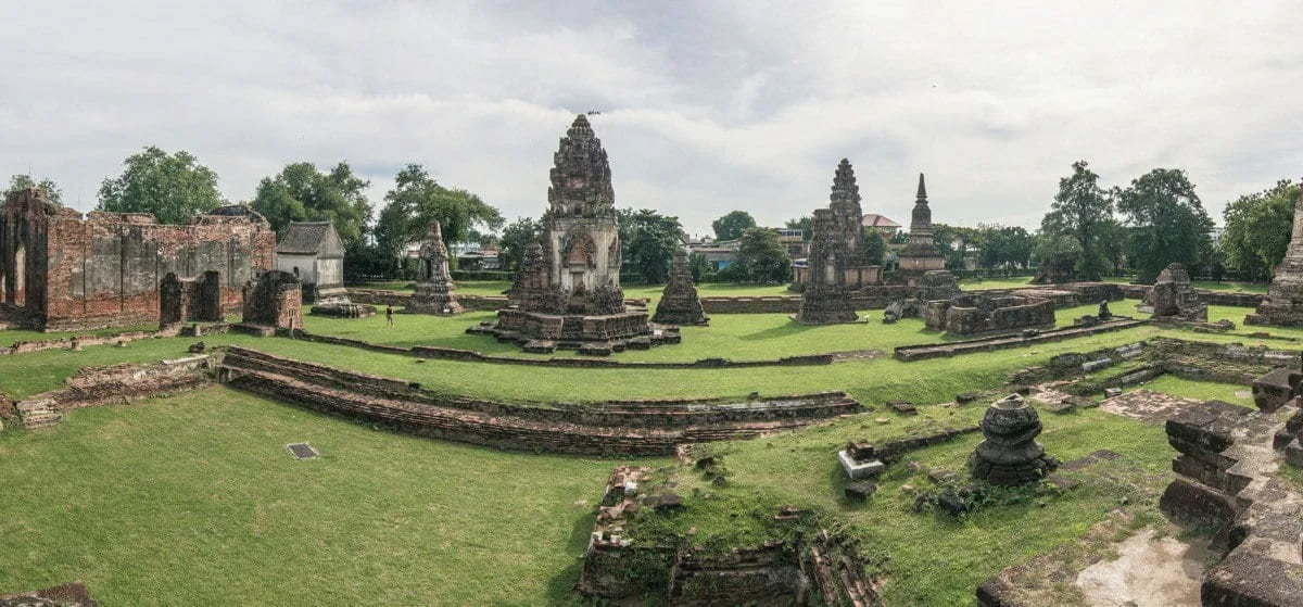 panorama wat mahathat Lopburi - Thailand