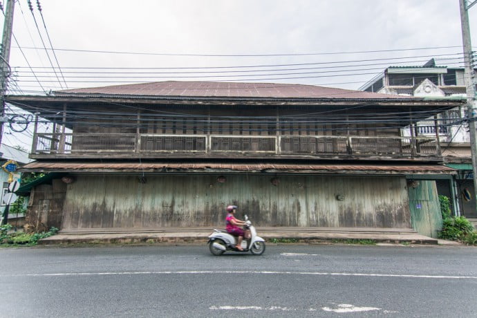 old house in Kamphaeng-Phet, Thailand