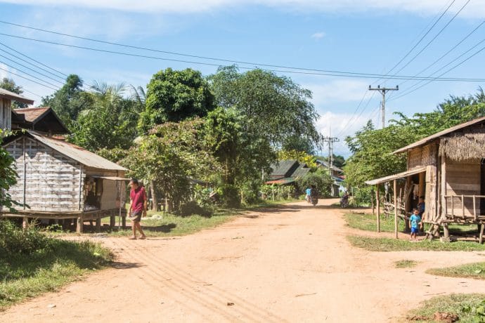 village Luang Namtha - Laos