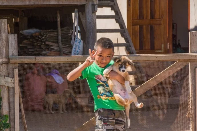 Luang Namtha village - Laos