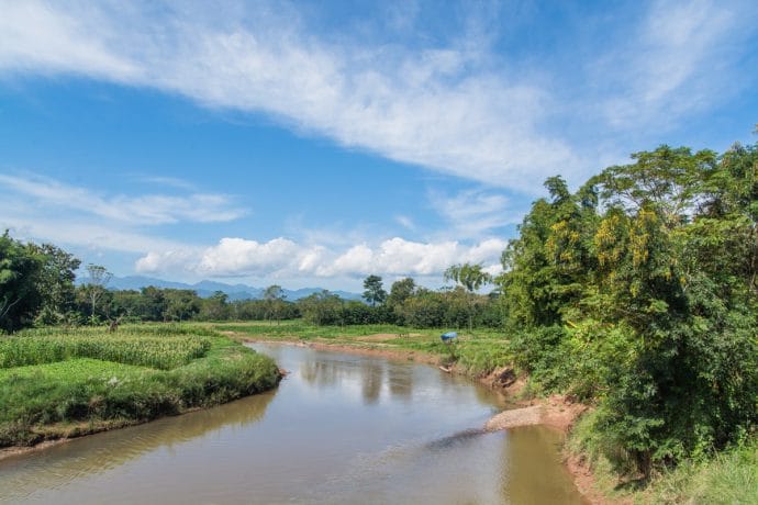 paysage Luang Namtha - Laos