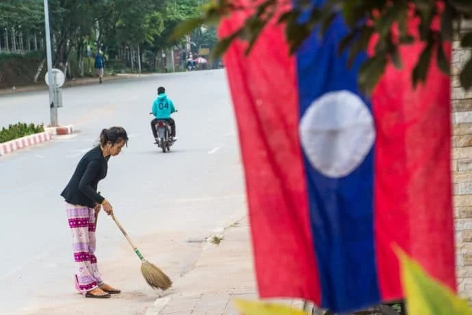 luang namtha street