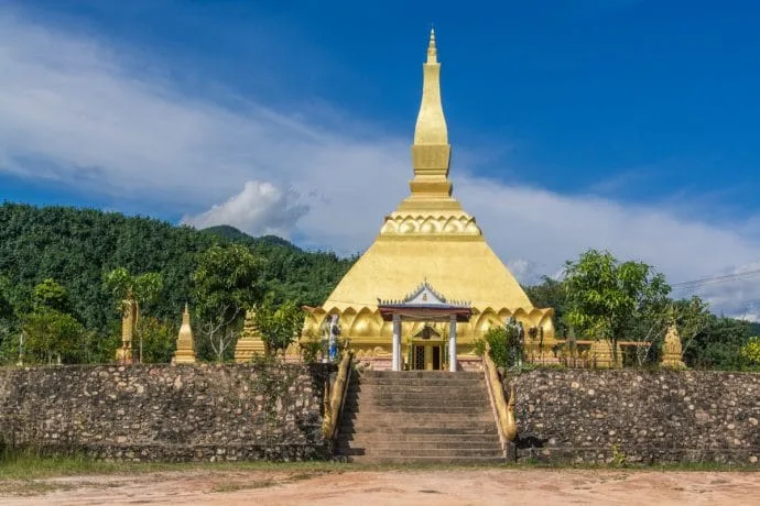 Samakkhixay Stupa Luang Namtha temple - Laos