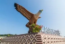 eagle symbol langkawi island - malaysia