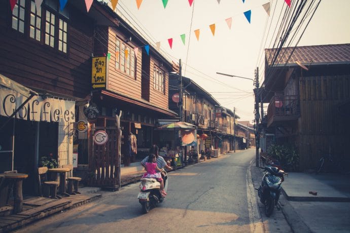 chiang khan - thailande