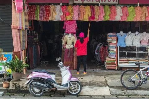 chiang khan - thailand