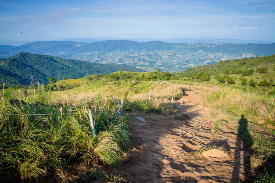empty ridge phu chi fah province of chiang rai