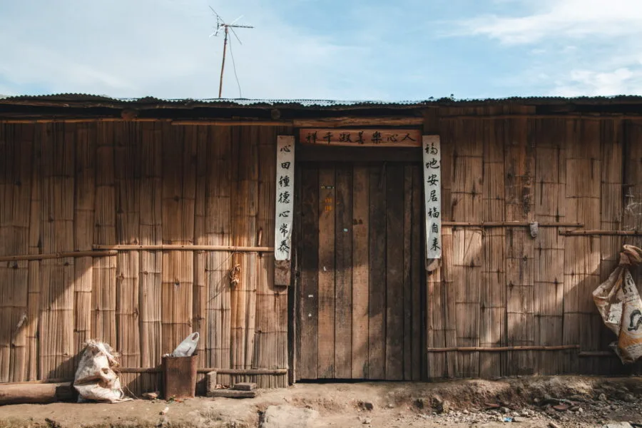 Chinese-style house frontage Doi Pha Tang