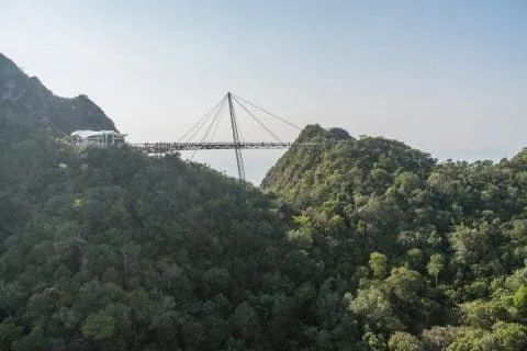 langkawi island suspension bridge - malaysia