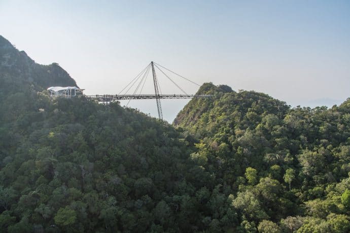 pont suspendu ile langkawi - malaisie