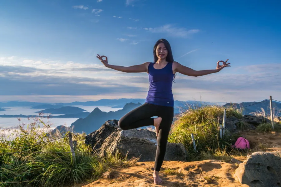 zen in phu chi fah province of chiang rai