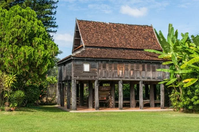 old rice warehouse baan sao nak lampang thailand